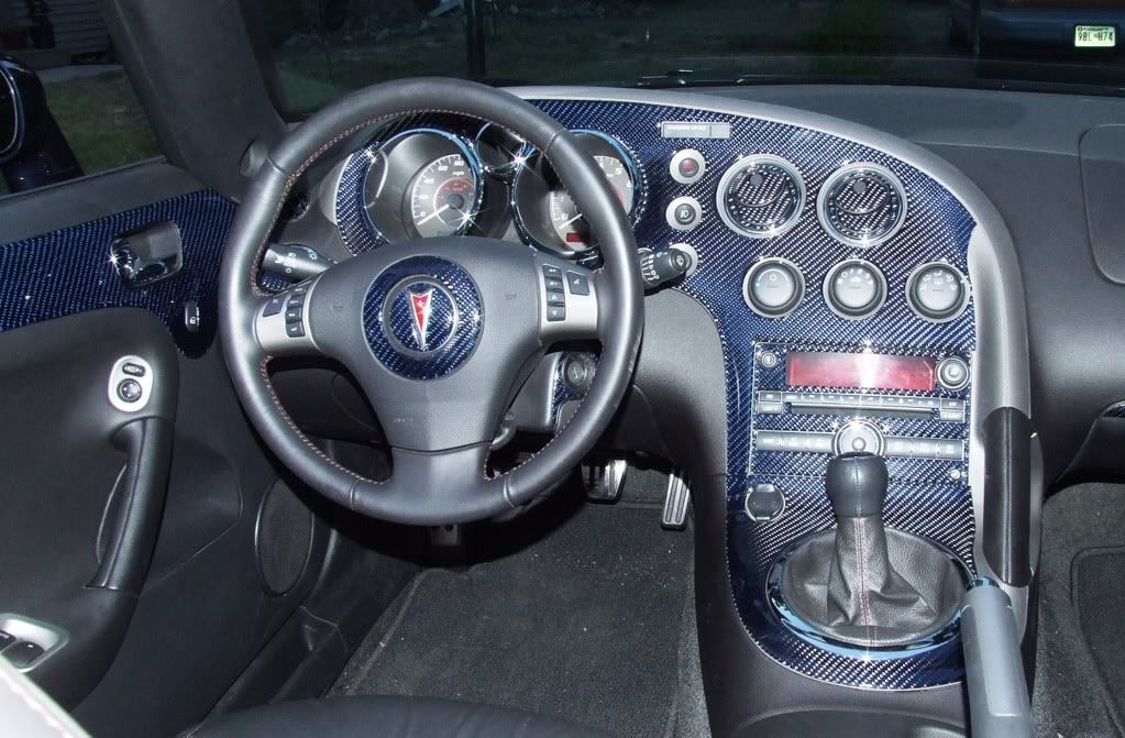 Real Carbon Fiber Dash Kit Pontiac Solstice Forum